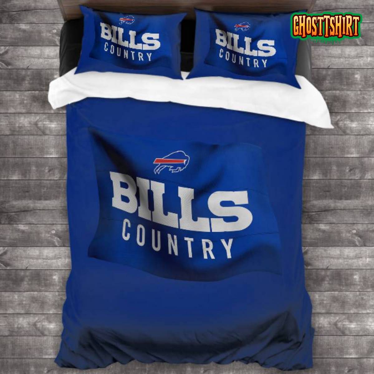 Buffalo Bills Logo Bedding Set
