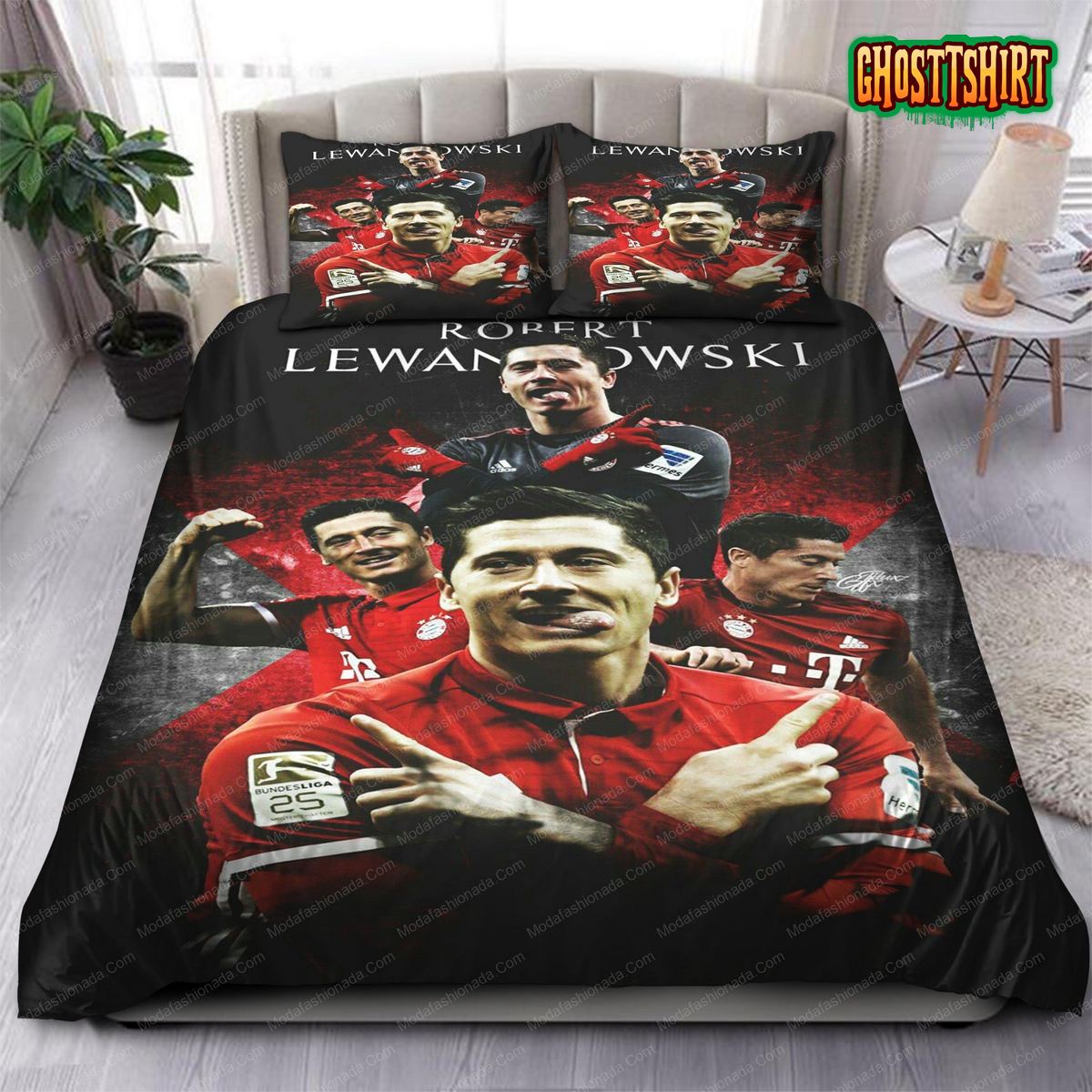 Bundesliga Bayern Munich Lewandowski 88 Bedding Set