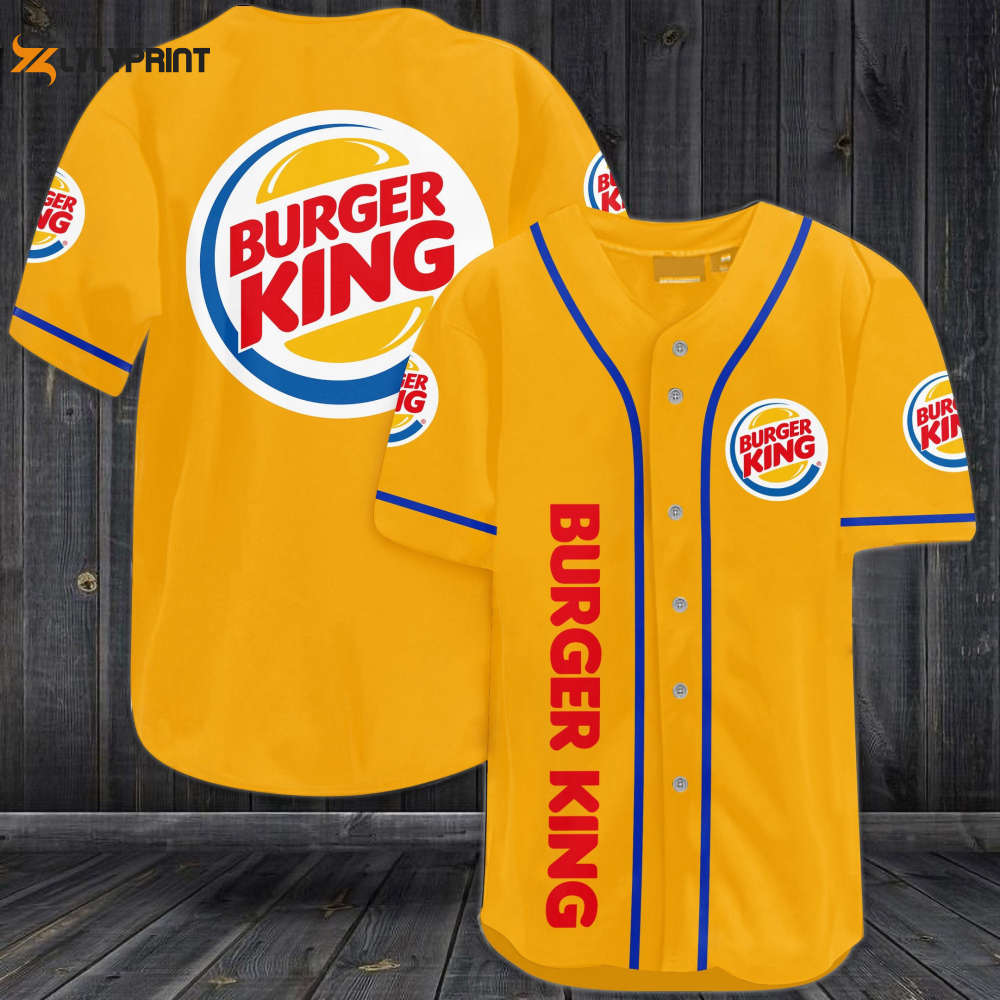 Burger King Baseball Jersey - lylyprint.com