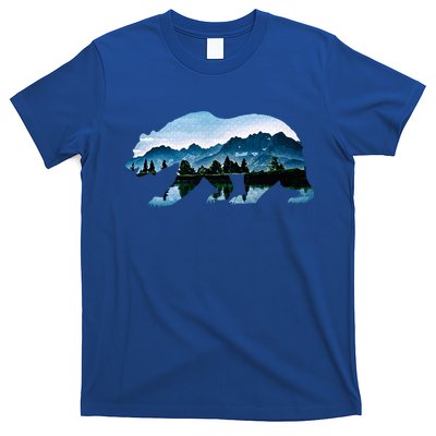 Bear Vintage National Park Bear Wildlife Mountains T-Shirt