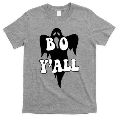 Boo Yall Spooky Ghost Halloween T-Shirt