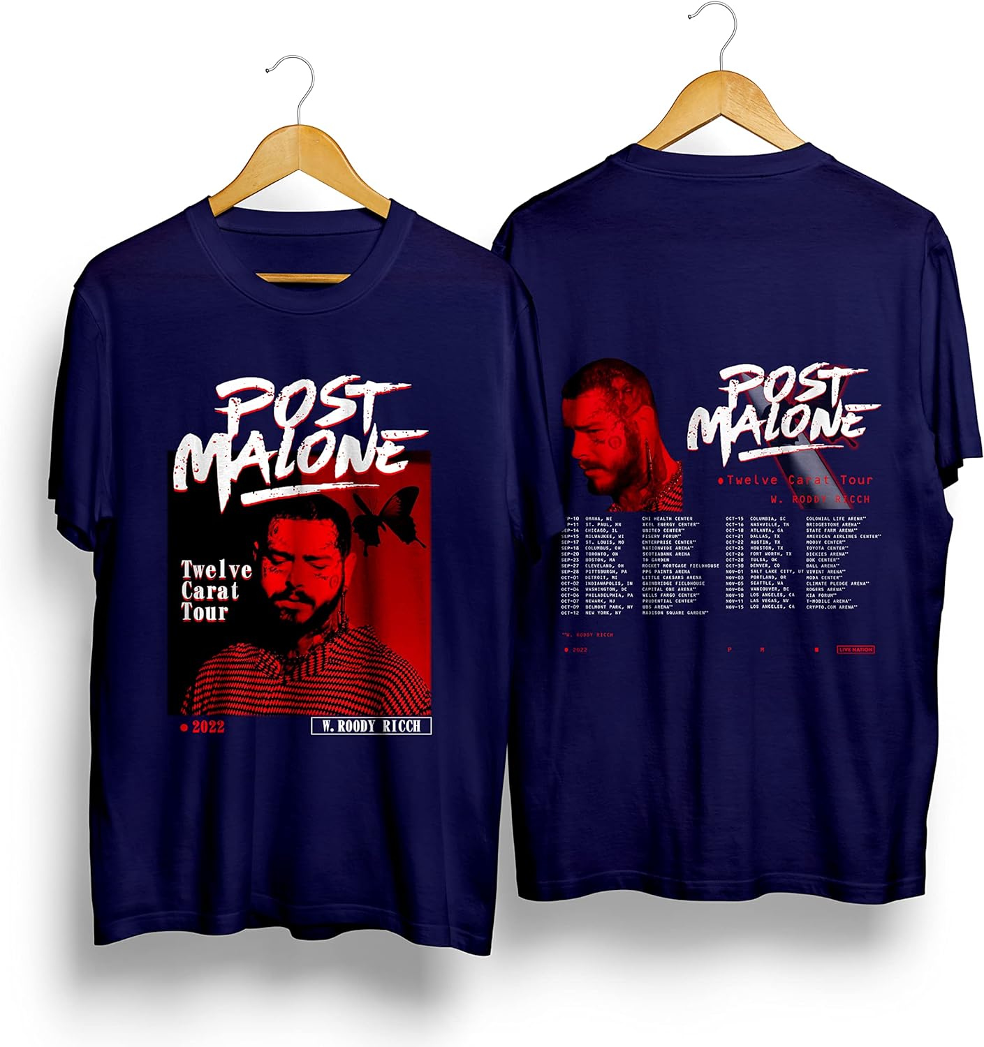 Roody Ricch2022 Shirt, Post Malone Fan Shirt, Vintage Shirt
