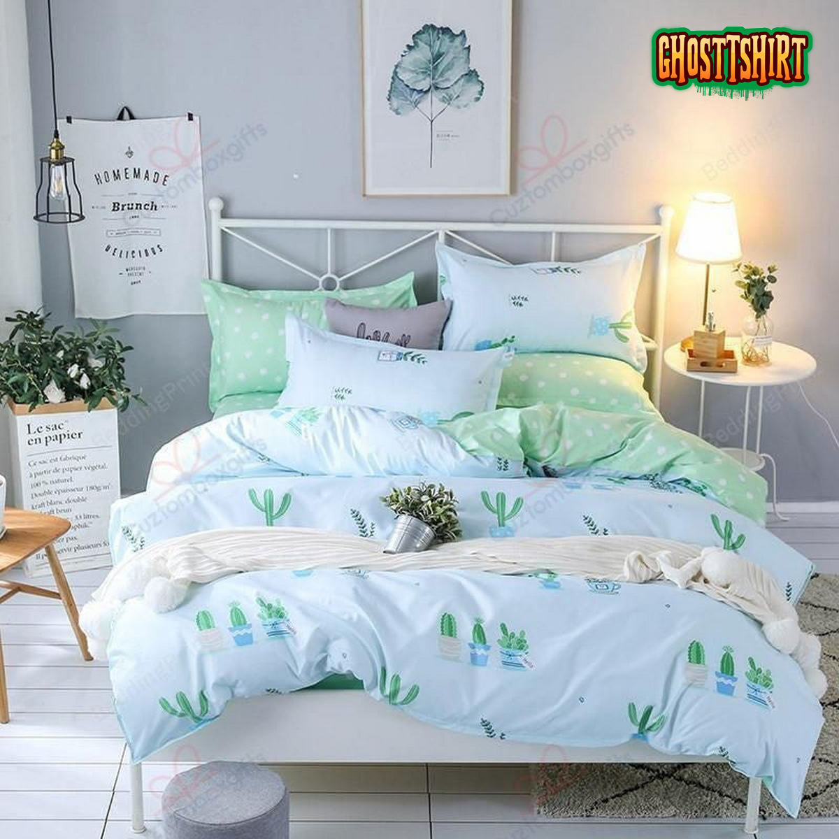 Cactus Happy Time Bedding Set