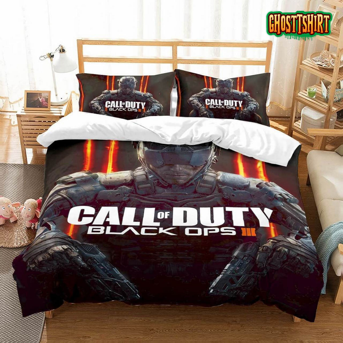 Call Of Duty Black Ops 3D Bedding Set