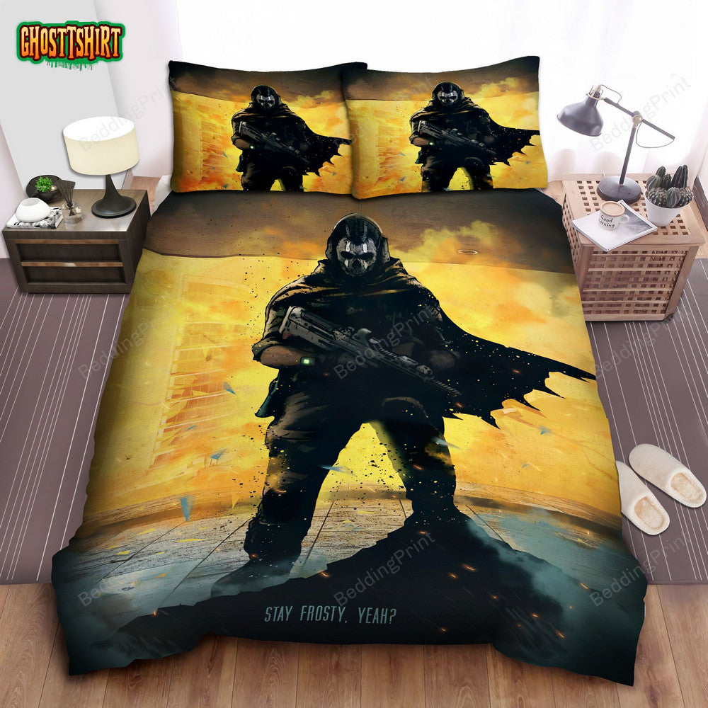 Call Of Duty Warzone Jawbone Bed Sheets Duvet Cover Bedding Set