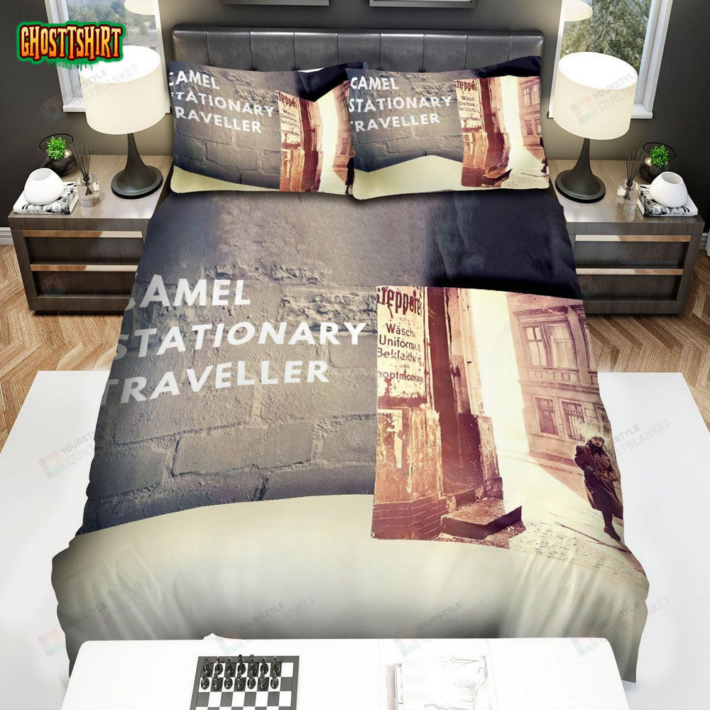 Camel Station Traveller Band Bed Sheets Spread Comforter Duvet Cover Bedding Set