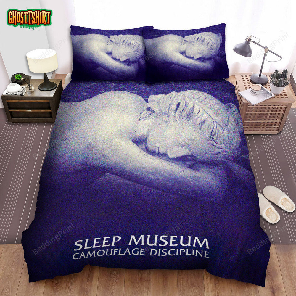Camouflage Band Album Sleep Museum Bed Sheets Duvet Cover Bedding Set