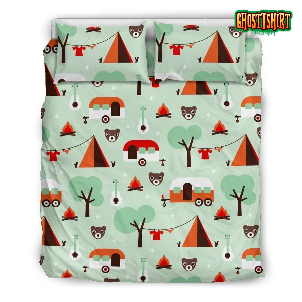 Camper Bed Sheets Duvet Cover Bedding Set
