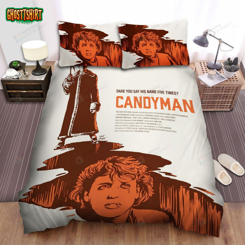 Candyman (1992) Movie Illustration 4 Bed Sheets Spread Comforter Duvet Cover Bedding Set