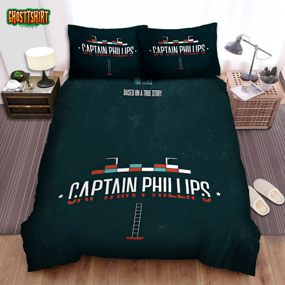Captain Phillips Movie Art 3 Bed Sheets Spread Comforter Duvet Cover Bedding Set