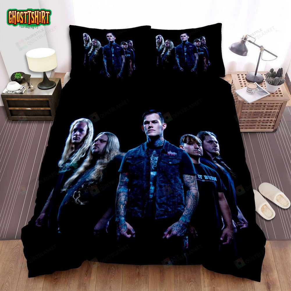 Carnifex Music Band In Black Background Bed Sheets Spread Comforter Duvet Cover Bedding Set
