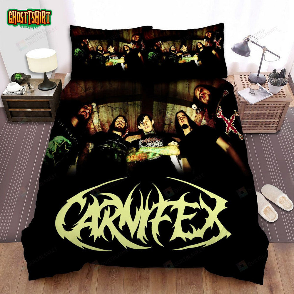 Carnifex Music Band Member Bed Sheets Spread Comforter Duvet Cover Bedding Set