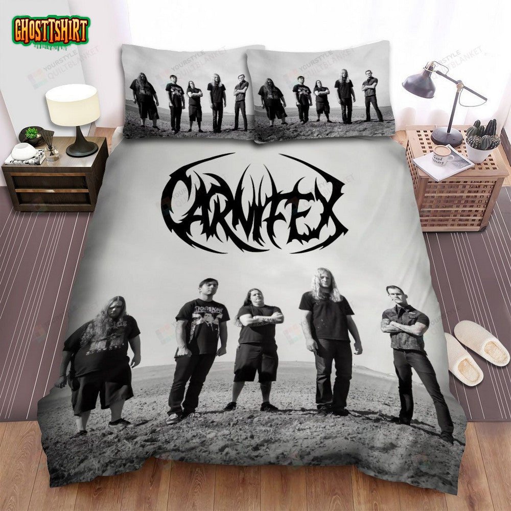 Carnifex Music Band Photo Bed Sheets Spread Comforter Duvet Cover Bedding Set