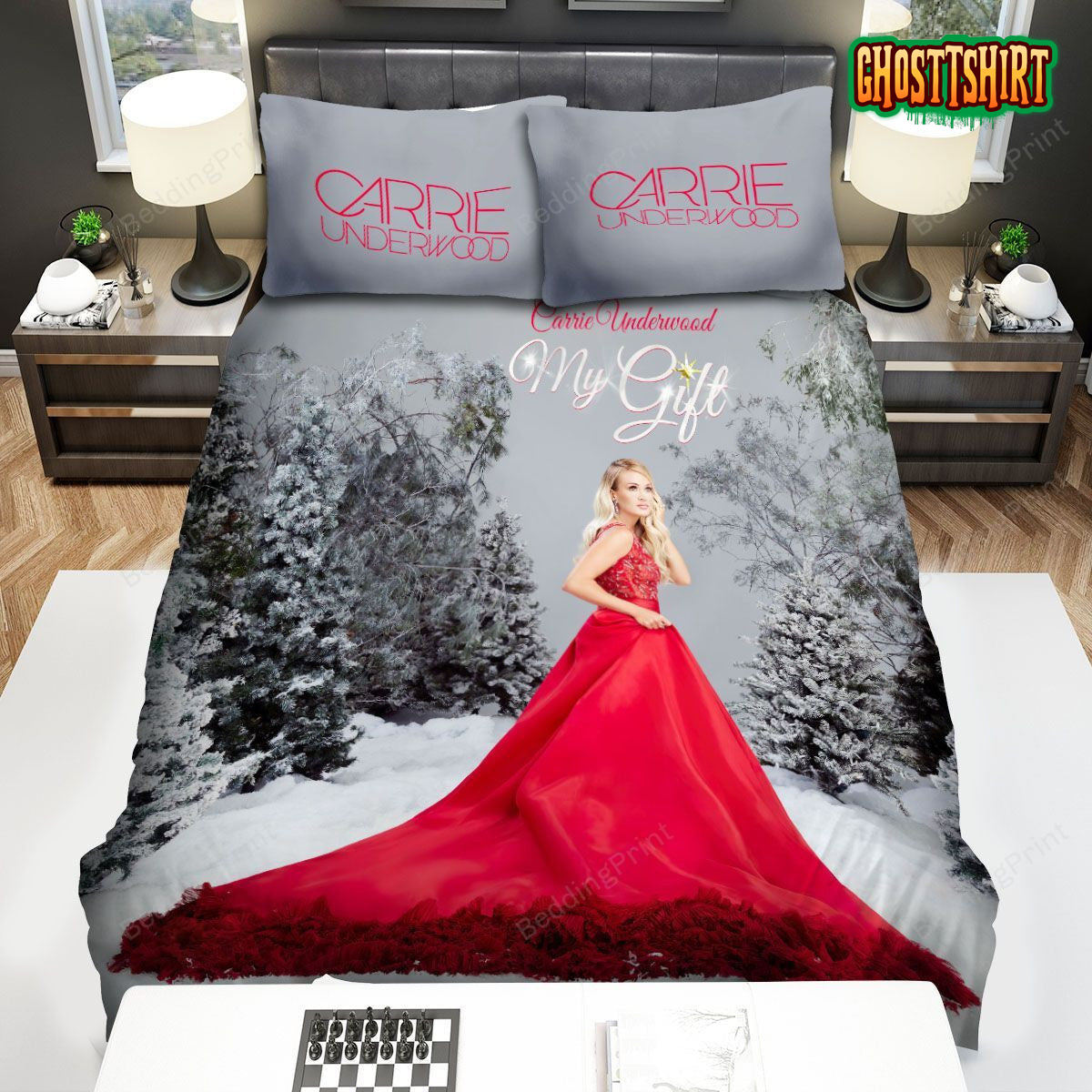 Carrie Underwood My Gift Bed Sheets Duvet Cover Bedding Set