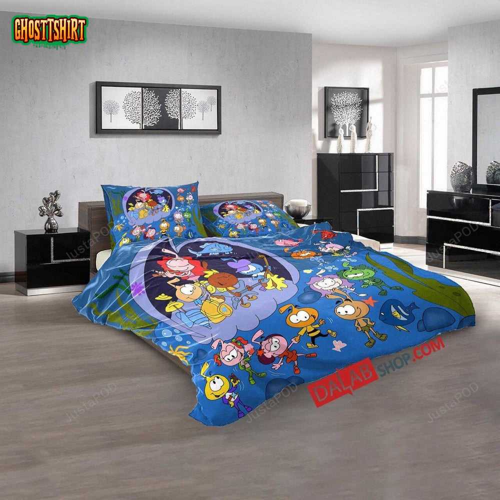 Cartoon Movies Snorks V 3D Duvet Cover Bedroom Sets Bedding Set