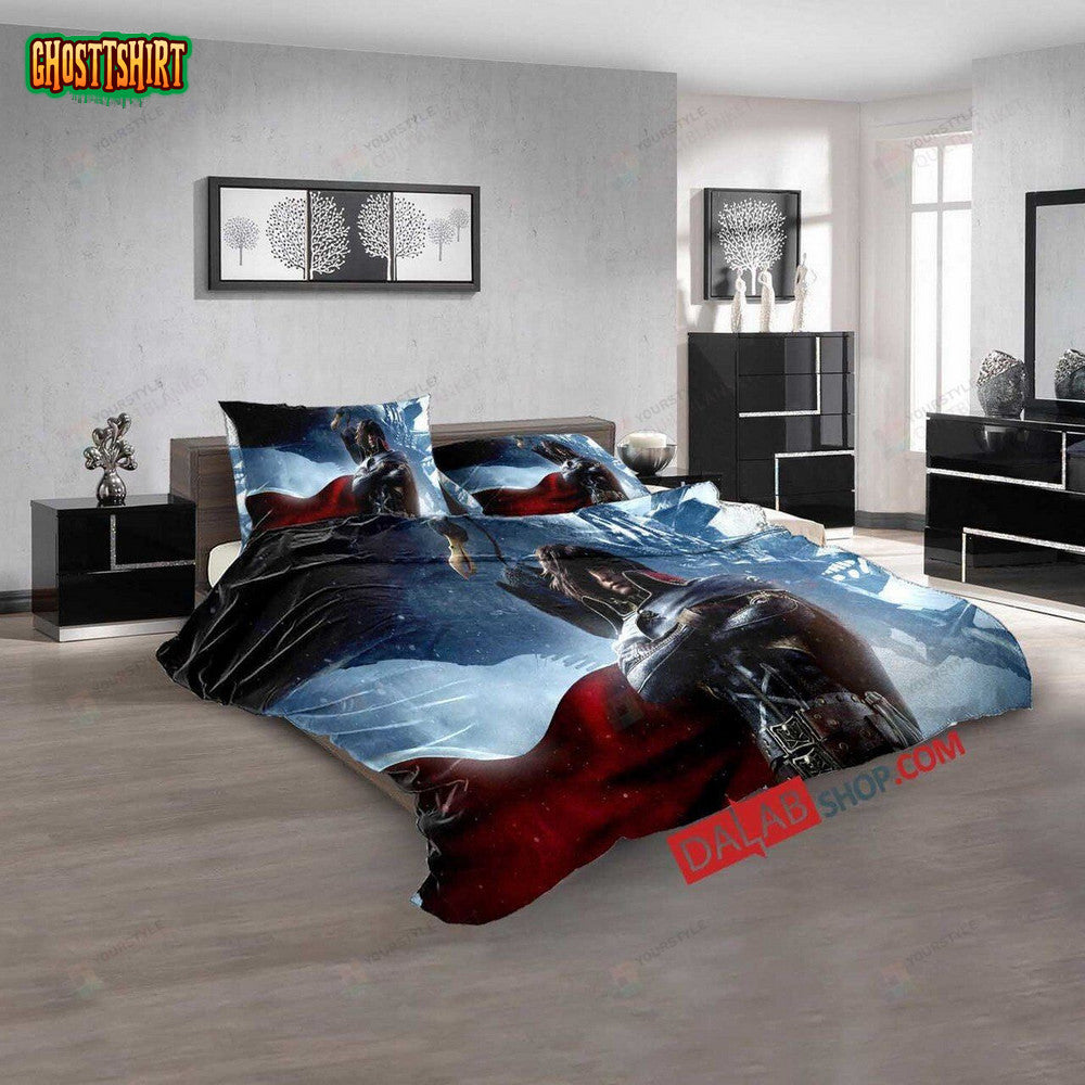 Cartoon Movies Space Pirate Captain Harlock N 3D Duvet Cover Bedroom Sets Bedding Set