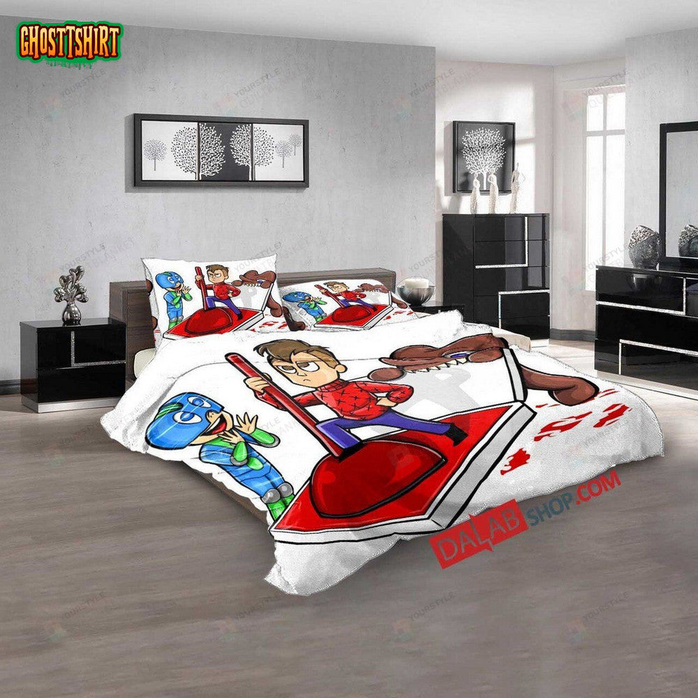 Cartoon Movies The Problem Solverz V 3D Duvet Cover Bedroom Sets Bedding Set