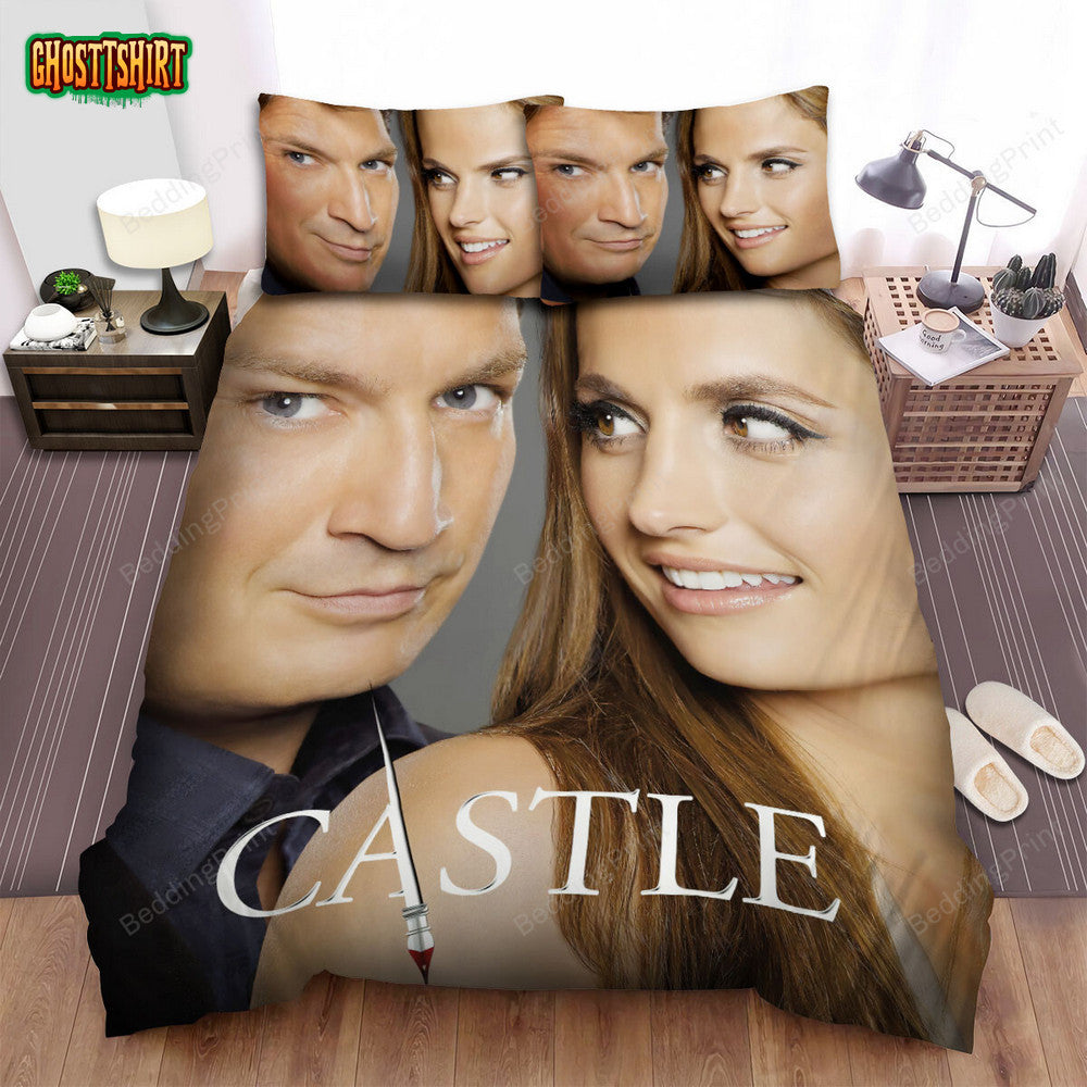Castle (2009–2016) Poster Movie Poster Bed Sheets Duvet Cover Bedding Set Ver 4