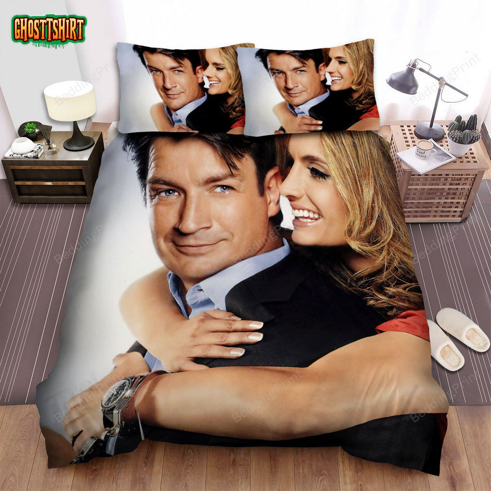 Castle (2009–2016) The Complete Fifth Season Movie Poster Bed Sheets Duvet Cover Bedding Set