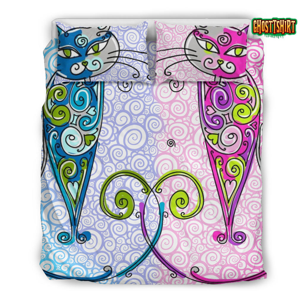 Cat Bedding Set 07 - Cat Lovers