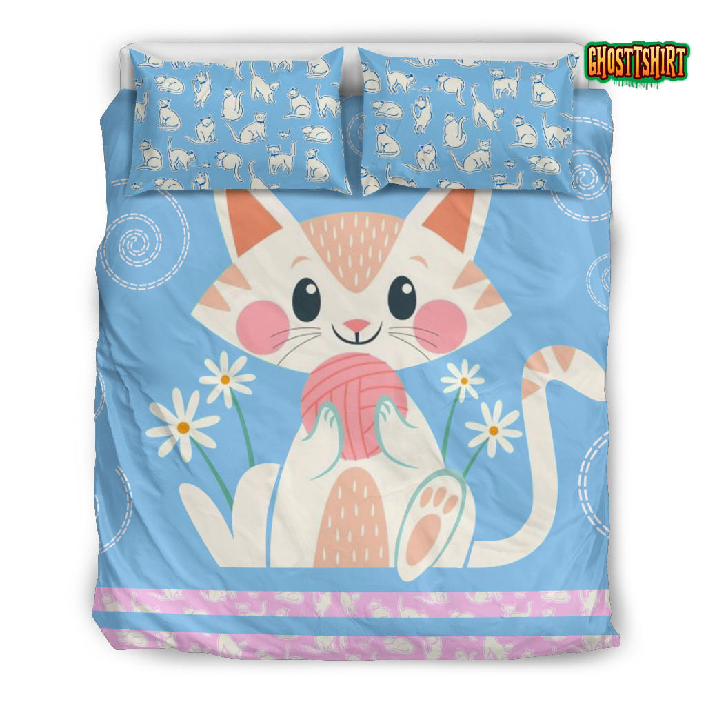 Cat Bedding Set 08 - Cat Lovers