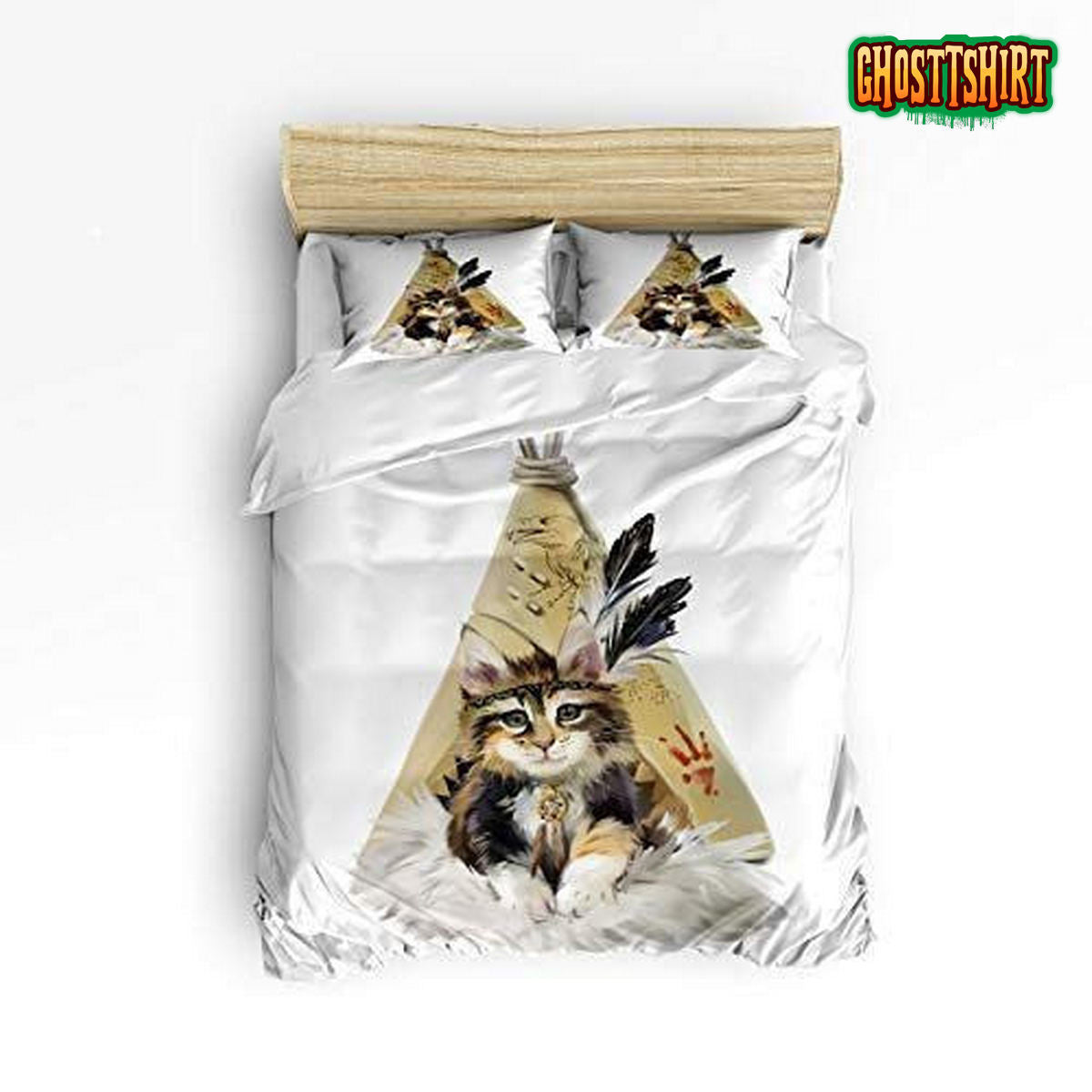 Cat Lover Bed Sheets Duvet Cover Bedding Set