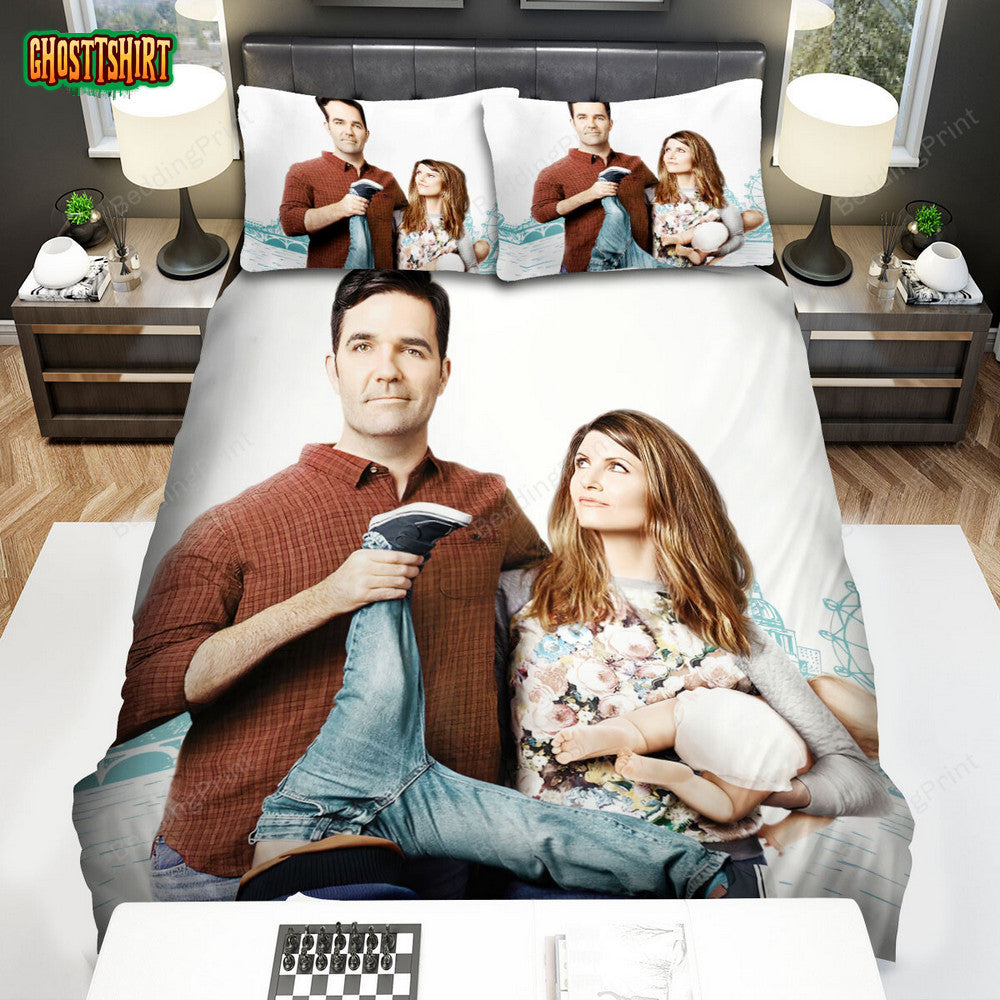 Catastrophe (2015–2019) Movie Family Overcome Difficulty Bed Sheets Duvet Cover Bedding Set