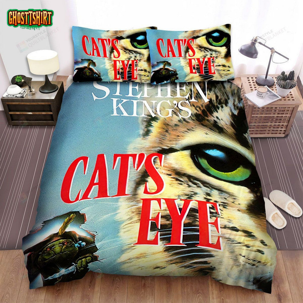 Cat's Eye Movie Poster 1 Bed Sheets Spread Comforter Duvet Cover Bedding Set