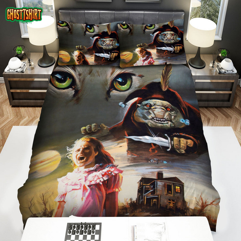 Cat's Eye Movie Poster 2 Bed Sheets Spread Comforter Duvet Cover Bedding Set