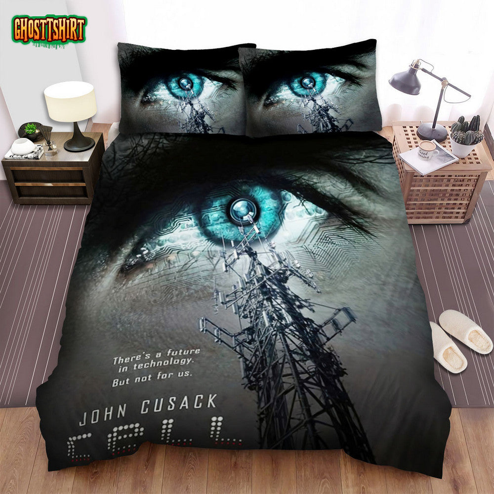 Cell (I) Time Is Running Out Movie Poster Bed Sheets Spread Comforter Duvet Cover Bedding Set