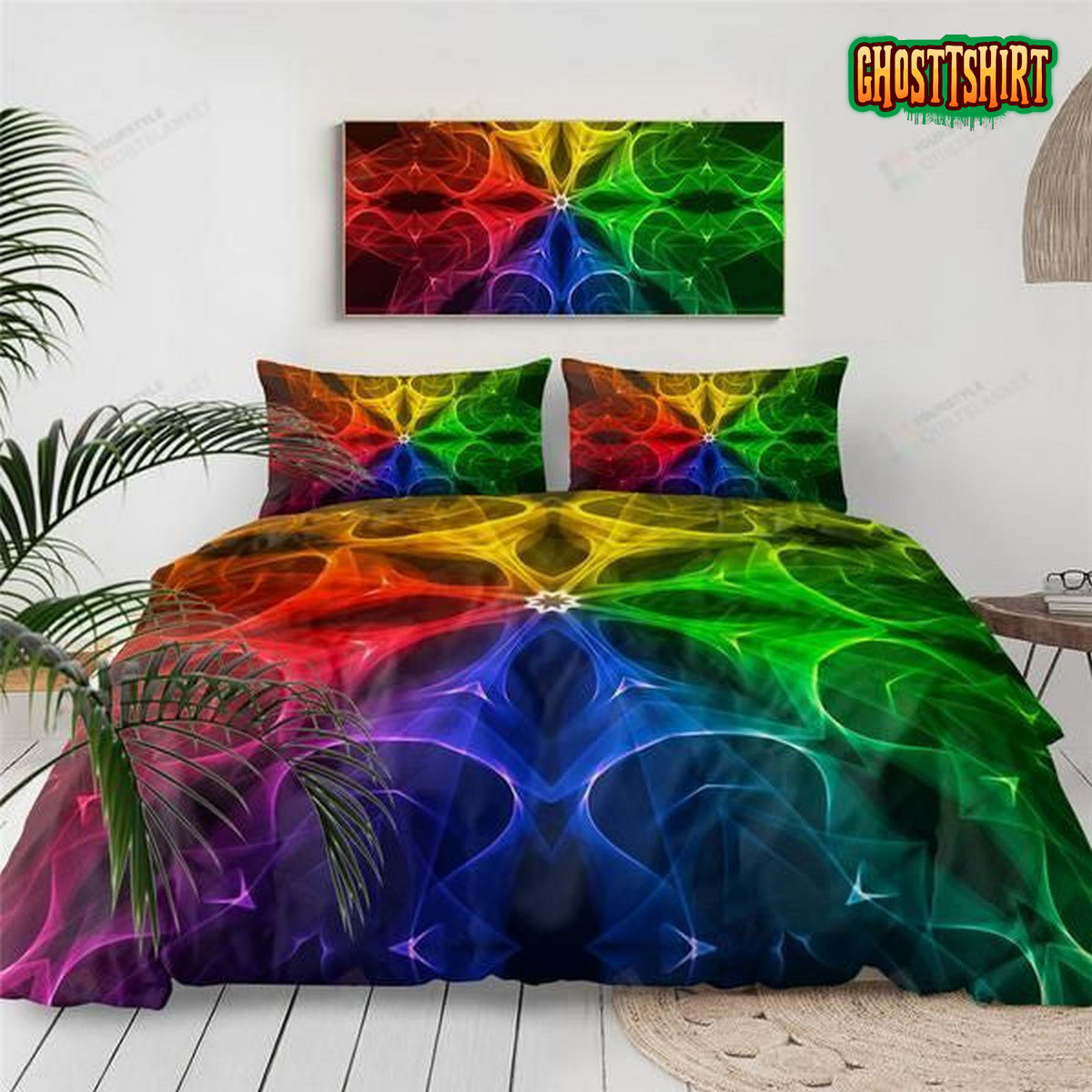 Chakra Mandala Bed Sheets Spread Duvet Cover Bedding Set