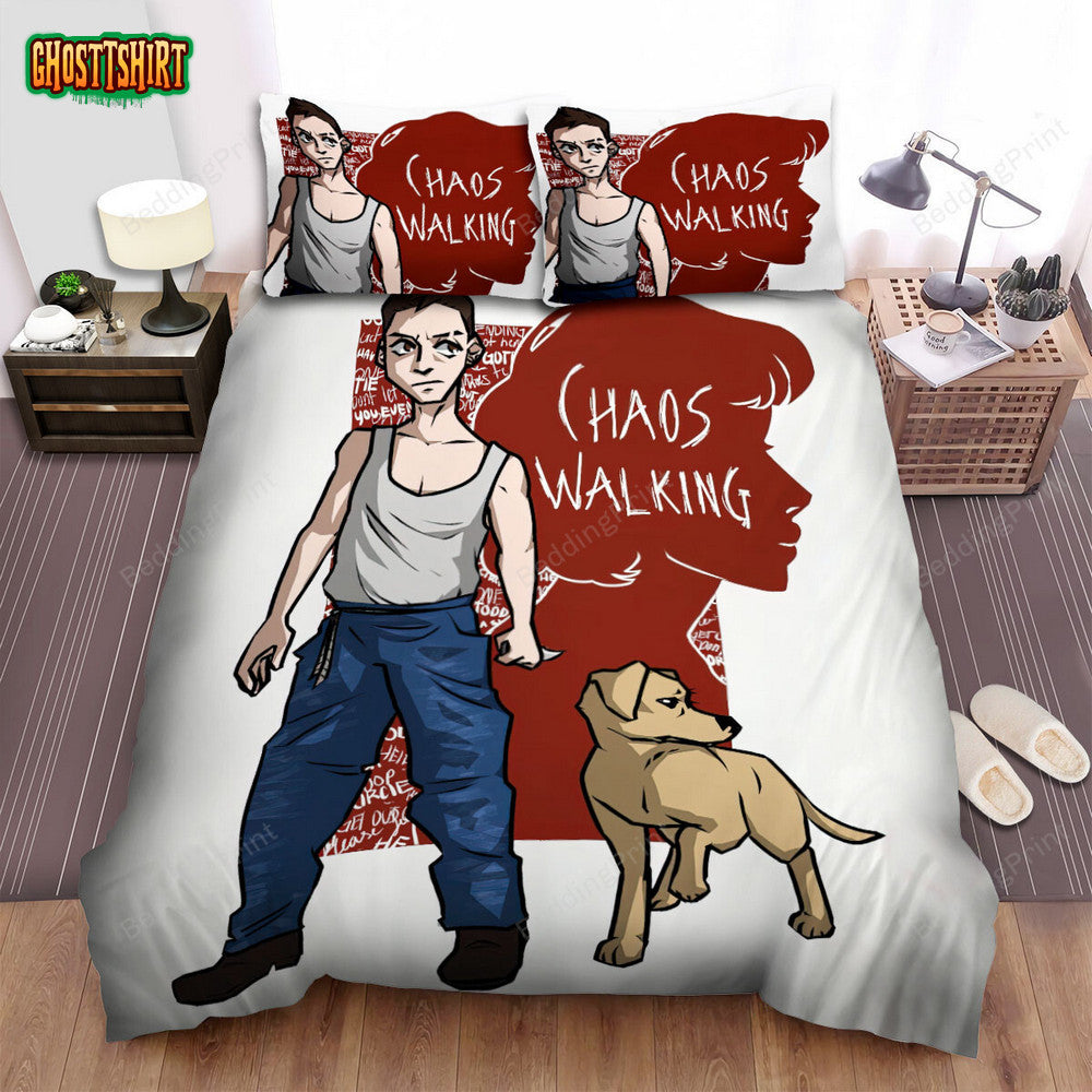 Chaos Walking (2021) Movie Art 6 Bed Sheets Duvet Cover Bedding Set