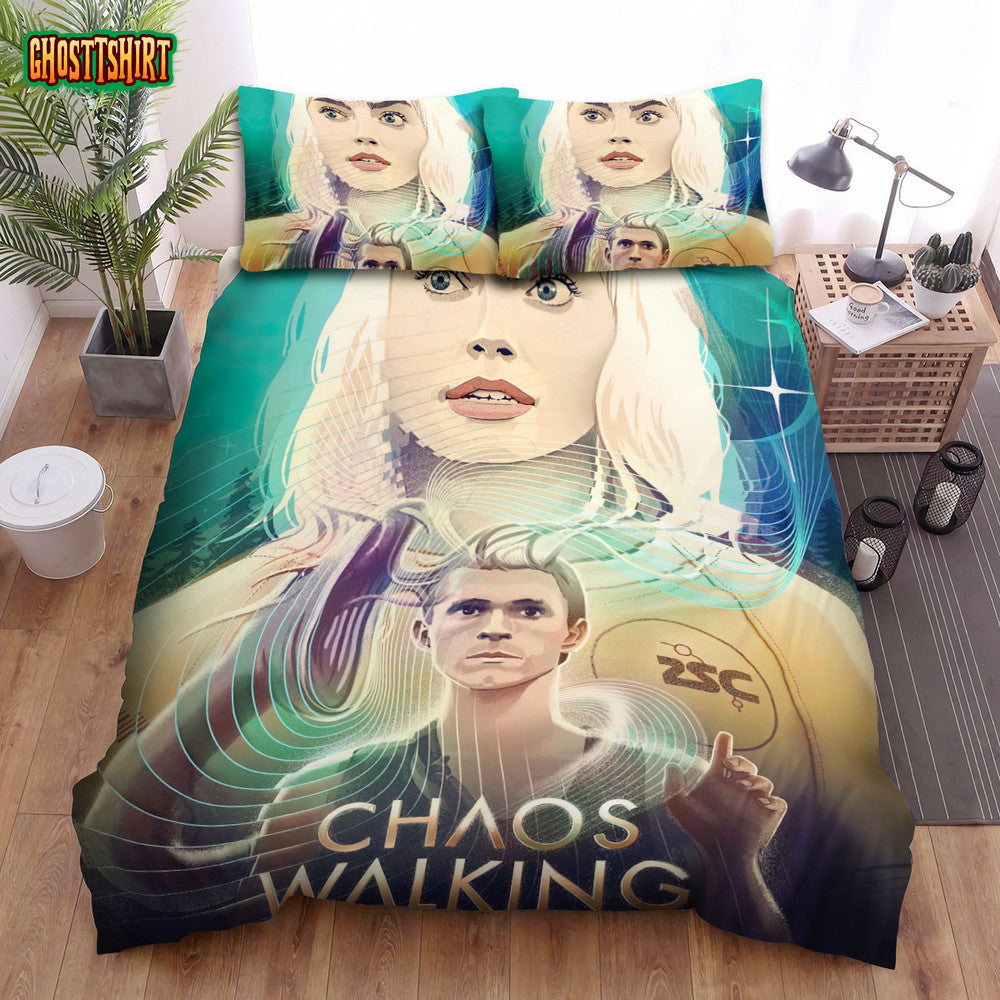 Chaos Walking (2021) Movie Art 7 Bed Sheets Duvet Cover Bedding Set