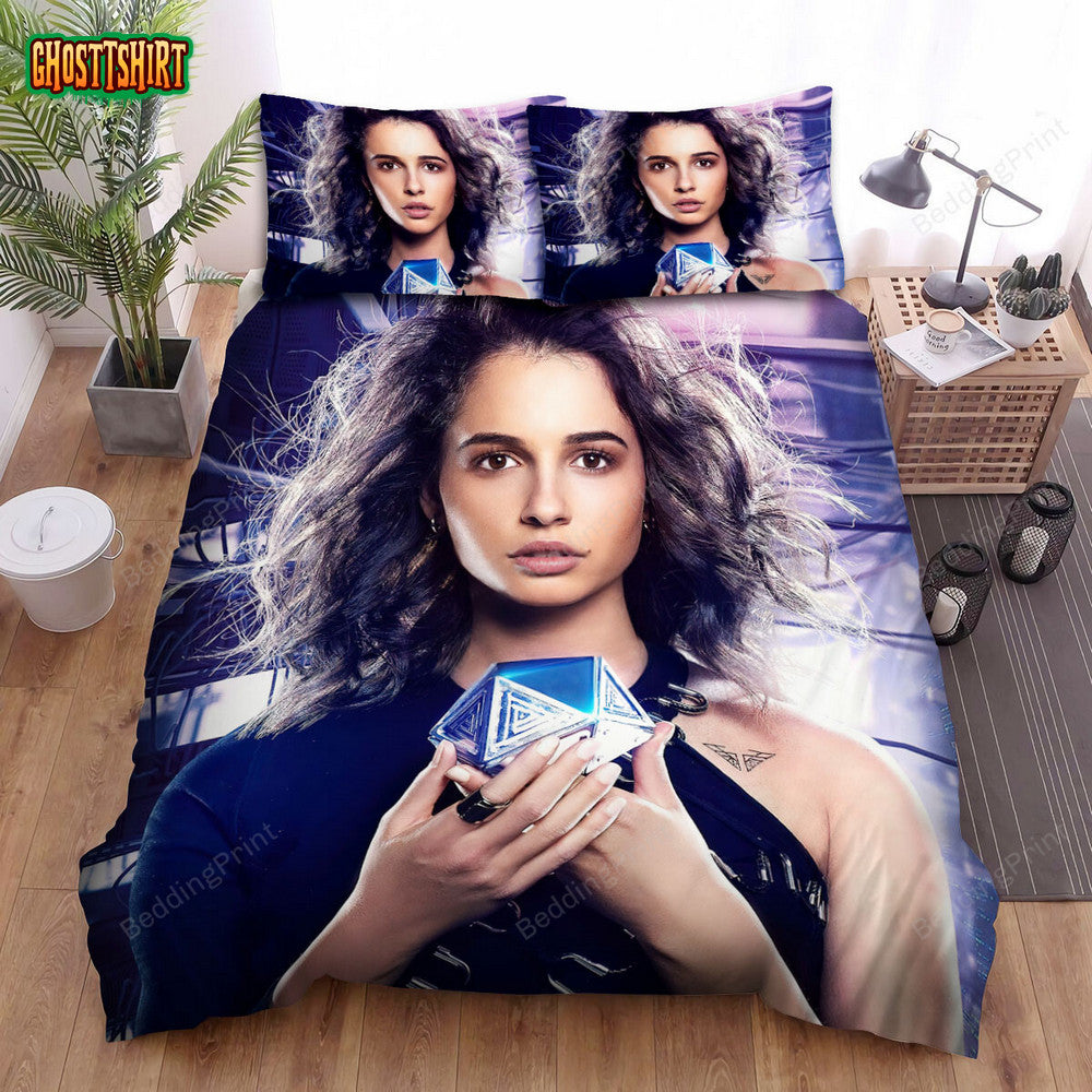 Charlie's Angels (2019) Elena Houghlin Poster Bed Sheets Duvet Cover Bedding Set