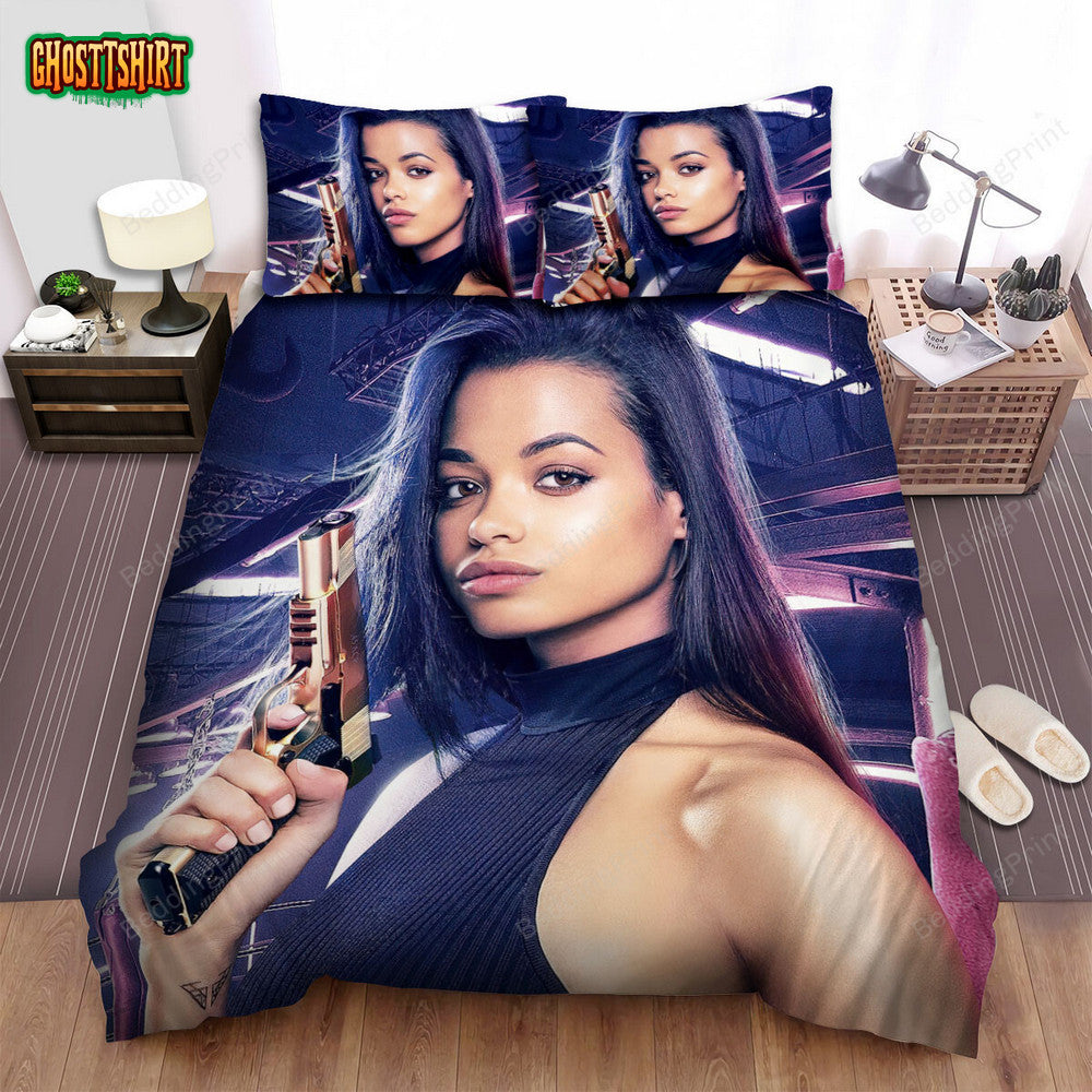 Charlie's Angels (2019) Jane Kano Poster Bed Sheets Duvet Cover Bedding Set