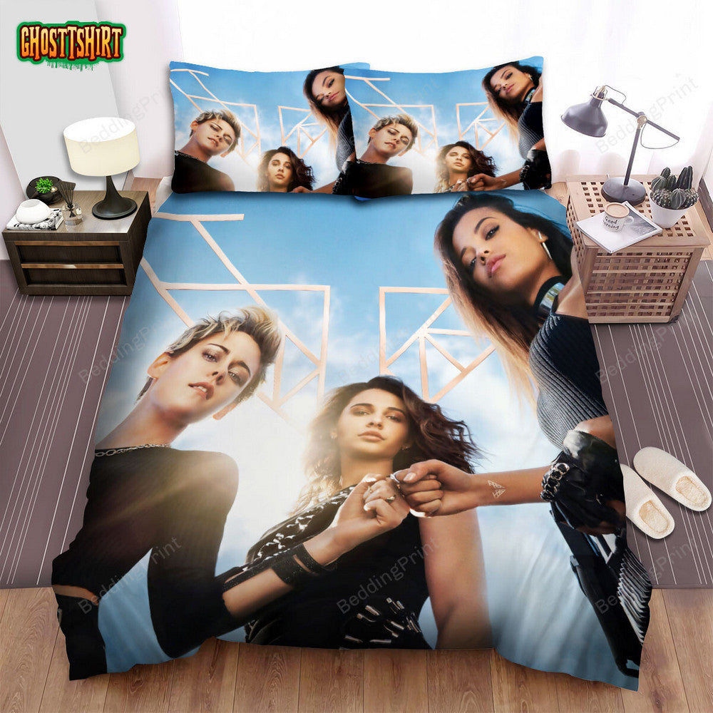 Charlie's Angels (2019) Movie Poster Bed Sheets Duvet Cover Bedding Set