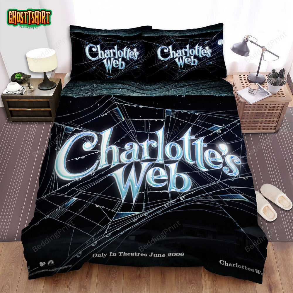Charlotte's Web (2006) Movie Poster Ver 3 Bed Sheets Duvet Cover Bedding Set