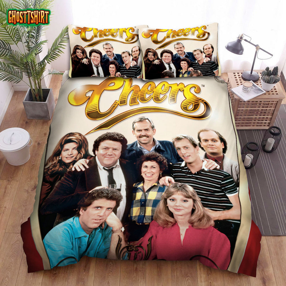 Cheers (1982–1993) Fam Favorites Movie Poster Bed Sheets Duvet Cover Bedding Set