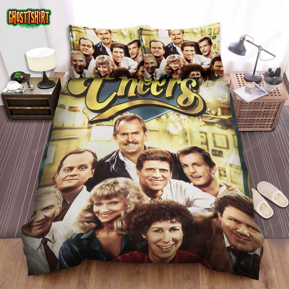 Cheers (1982–1993) Season 1-6 Movie Poster Bed Sheets Duvet Cover Bedding Set