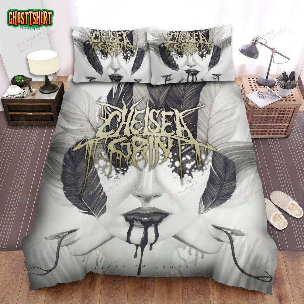 Chelsea Grin Band Album Ashes To Ashes Bed Sheets Spread Comforter Duvet Cover Bedding Set