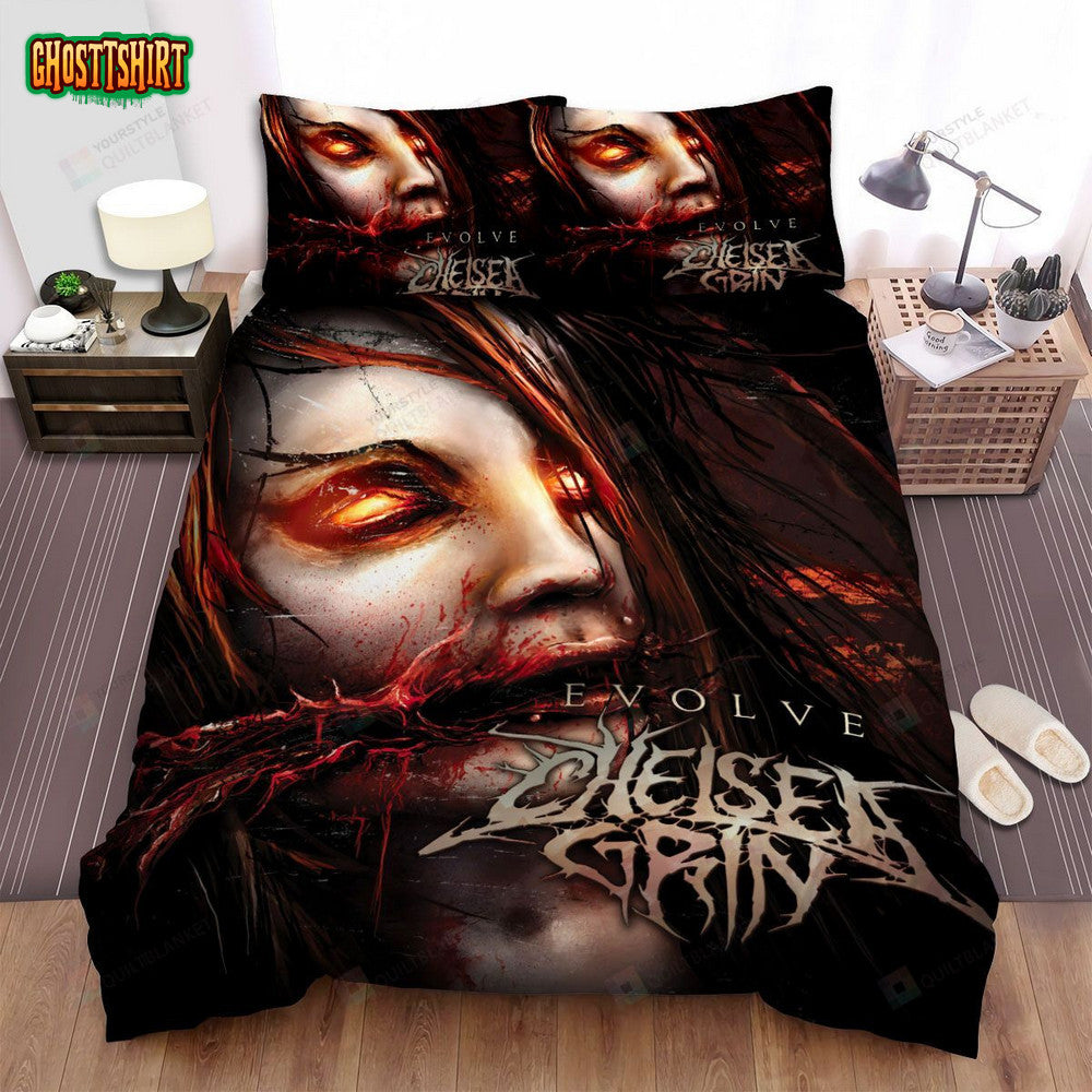 Chelsea Grin Band Evolve Bed Sheets Spread Comforter Duvet Cover Bedding Set