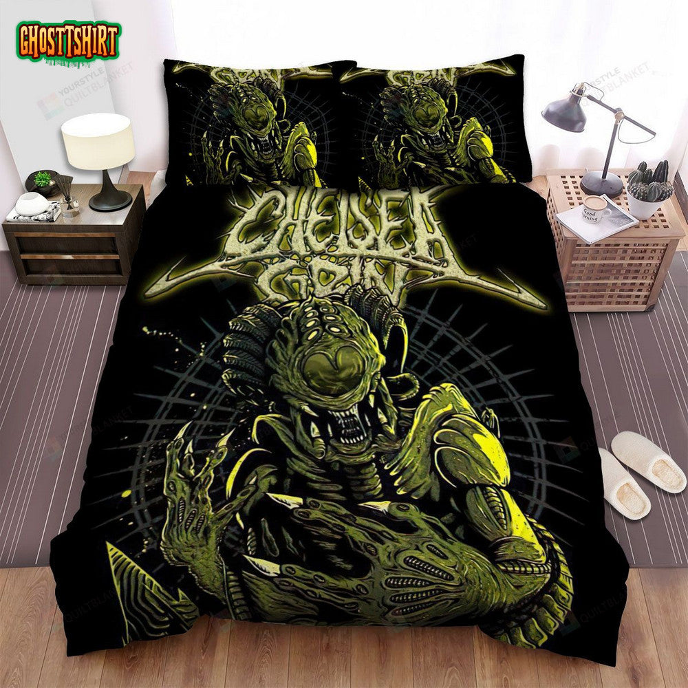 Chelsea Grin Band Monstrosity Bed Sheets Spread Comforter Duvet Cover Bedding Set