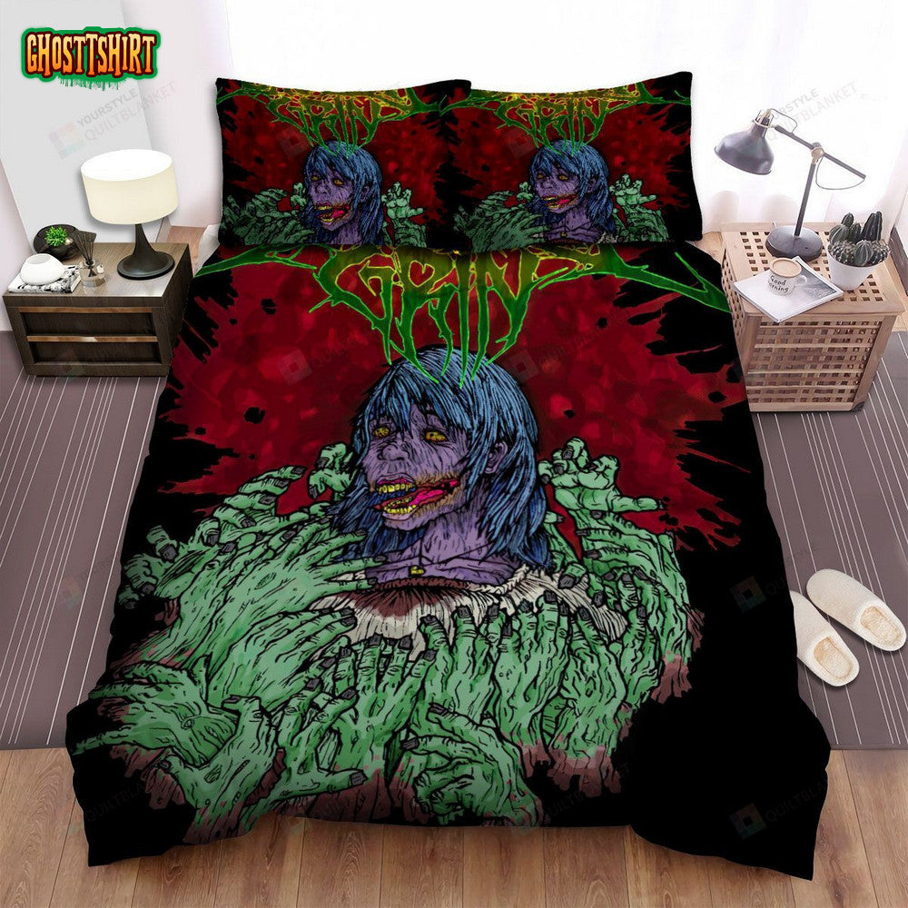 Chelsea Grin Band Painting Art Bed Sheets Spread Comforter Duvet Cover Bedding Set
