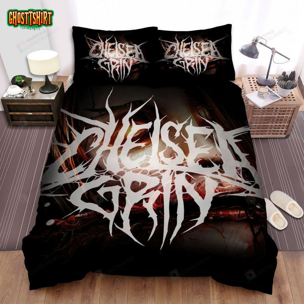 Chelsea Grin Band Wallpaper Bed Sheets Spread Comforter Duvet Cover Bedding Set