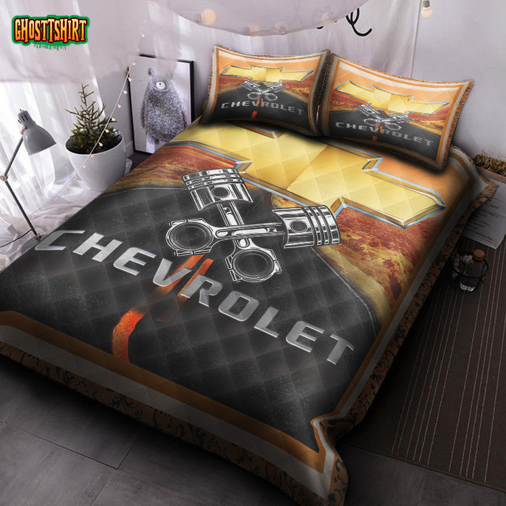 Chevrolet Quilt Bed Set