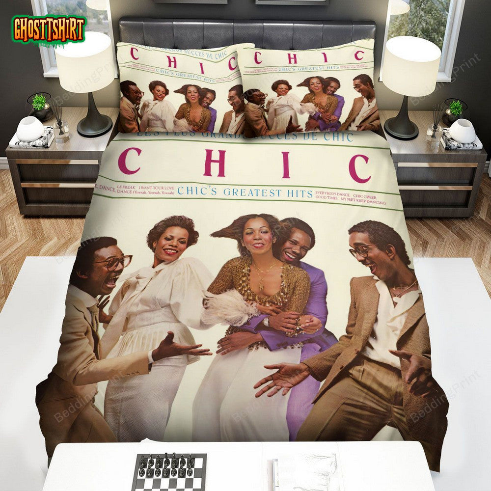 Chic (Band) Les Plus Grands Succès De Chic Bed Sheets Duvet Cover Bedding Set