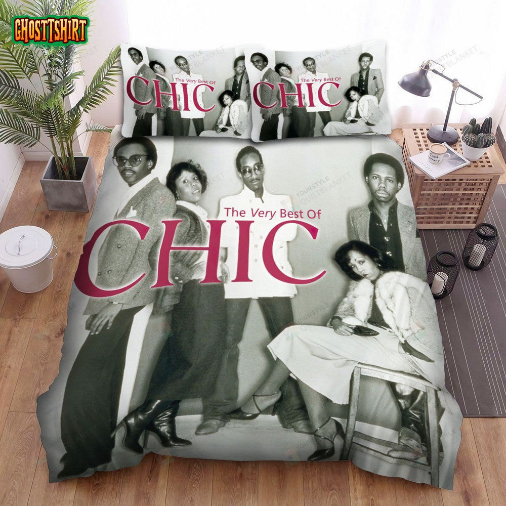 Chic (Band) The Very Best Of Chic Bed Sheets Spread Comforter Duvet Cover Bedding Set