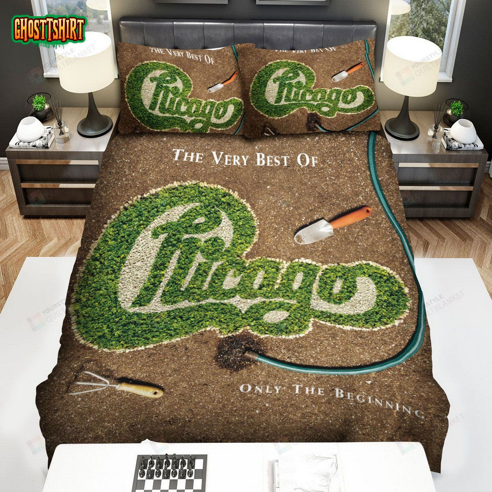 Chicago Band Only The Beginning Cover Bed Sheets Spread Comforter Duvet Cover Bedding Set