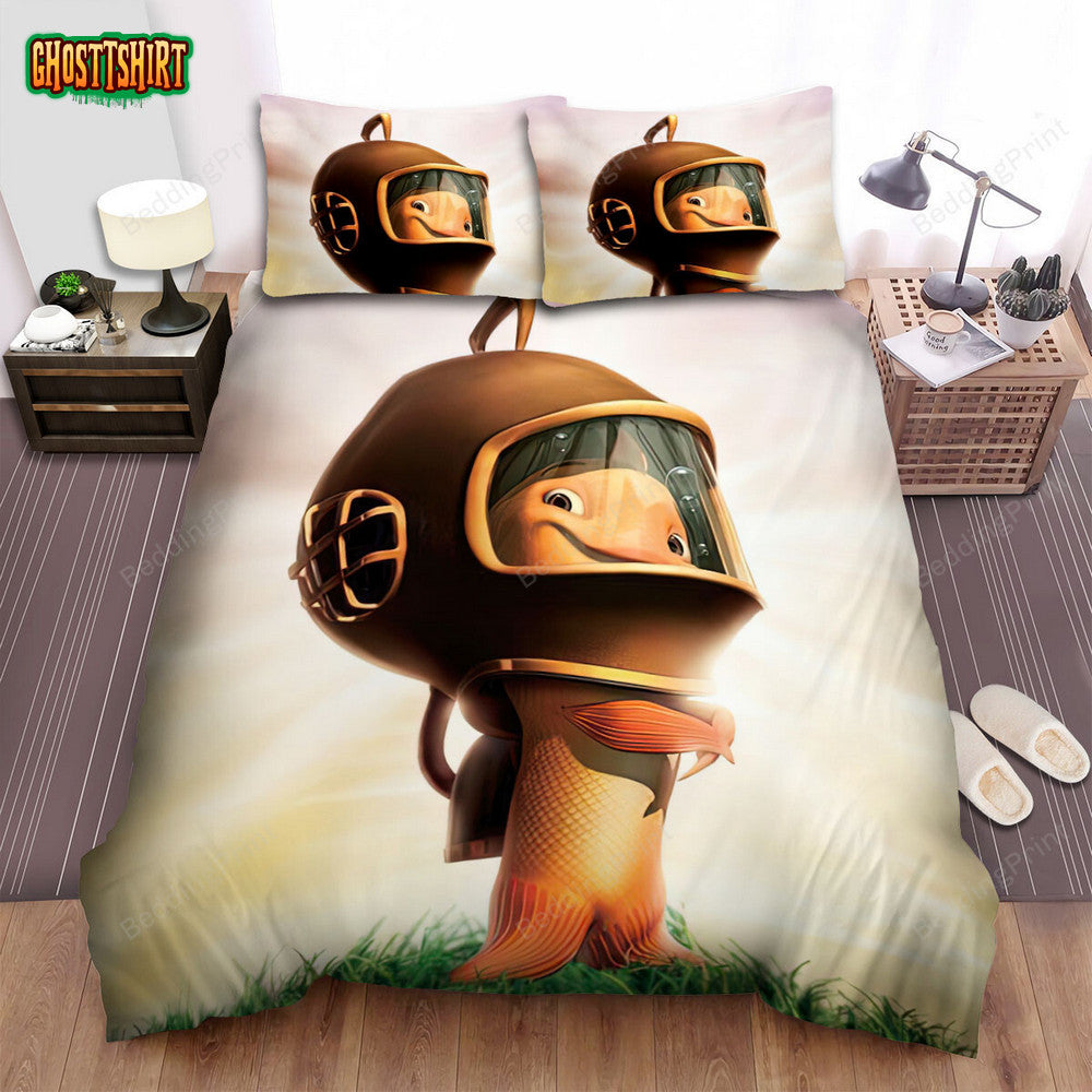Chicken Little The Fish Poster Bed Sheets Spread Duvet Cover Bedding Set