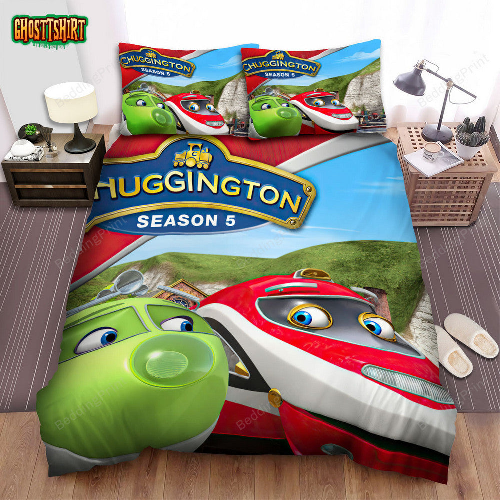 Chuggington Season 5 Poster Bed Sheets Spread Duvet Cover Bedding Set